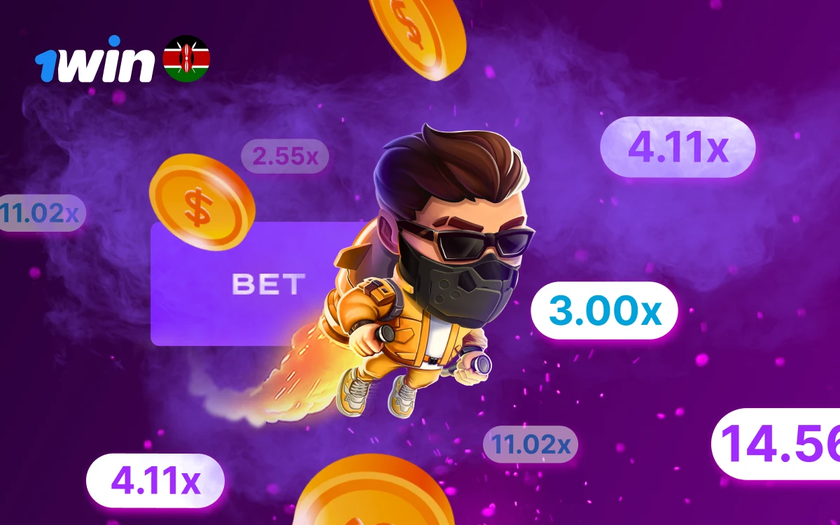Play the Lucky Jet Game in 1win Getting Welcome Bonuses for Kenyans in 2026